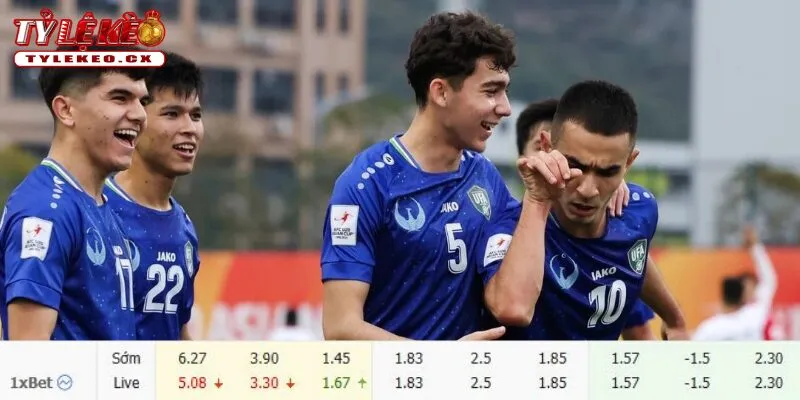 Soi Kèo U23 Việt Nam vs U23 Uzbekistan (12h00 ngày 22/09) Asiad 2026 3 Chi tiết kèo U23 Việt Nam vs U23 Uzbekistan