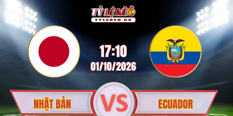 Nhật Bản vs Ecuador