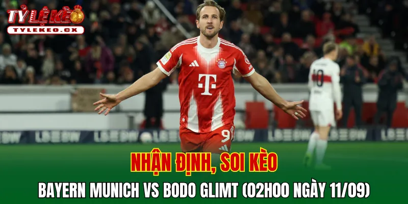 Soi Kèo Bayern Munich vs Bodo Glimt (02h00 ngày 11/09) Champions League 2 Soi kèo cuộc so tài Bayern Munich vs Bodo Glimt